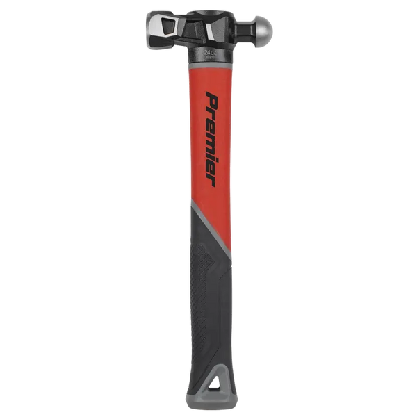 Sealey BPHG24 24oz Ball Pein Hammer with Fibreglass Shaft