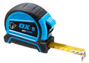 OX P632808 Pro Double Locking Tape Measure Metric Only - 8m