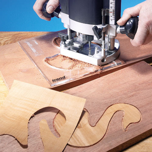Trend Tools INLAY/KIT/A Inlay Kit With 3.2Mm Cutter 1/4 Solid Tungsten