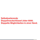Wera 05020340001 6006 Joker 2 Set 1 Self-setting double spanner, 2pc