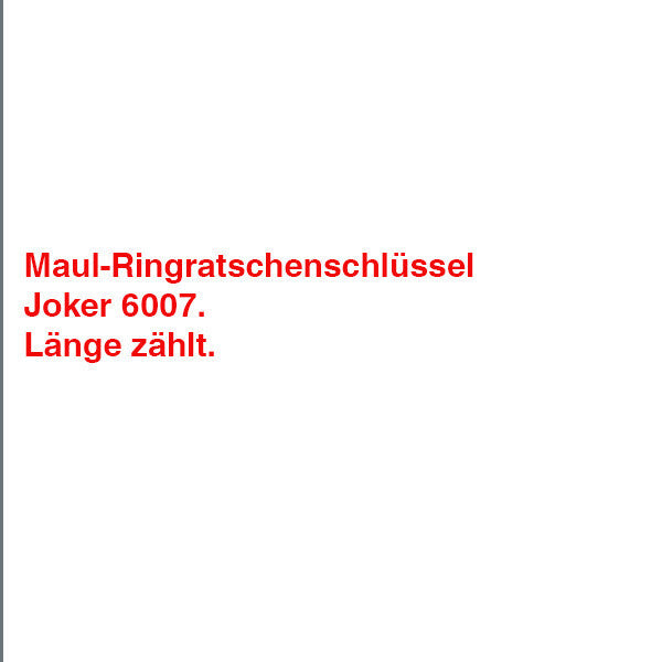 Wera 05020380001 6007 Joker 5 Set 1 Ring ratchet spanner set, 5pc