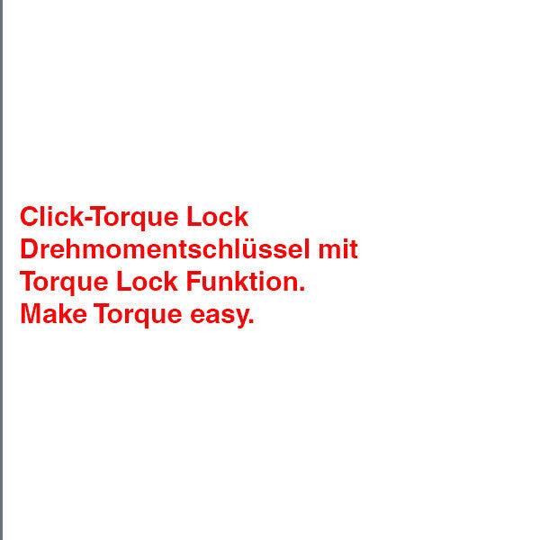 Wera 05075690001 Click-Torque Lock A 5 Torque wrench, adjustable, Torque Lock function, reversible ratchet, clockwise torque operation, 2.5-25 Nm