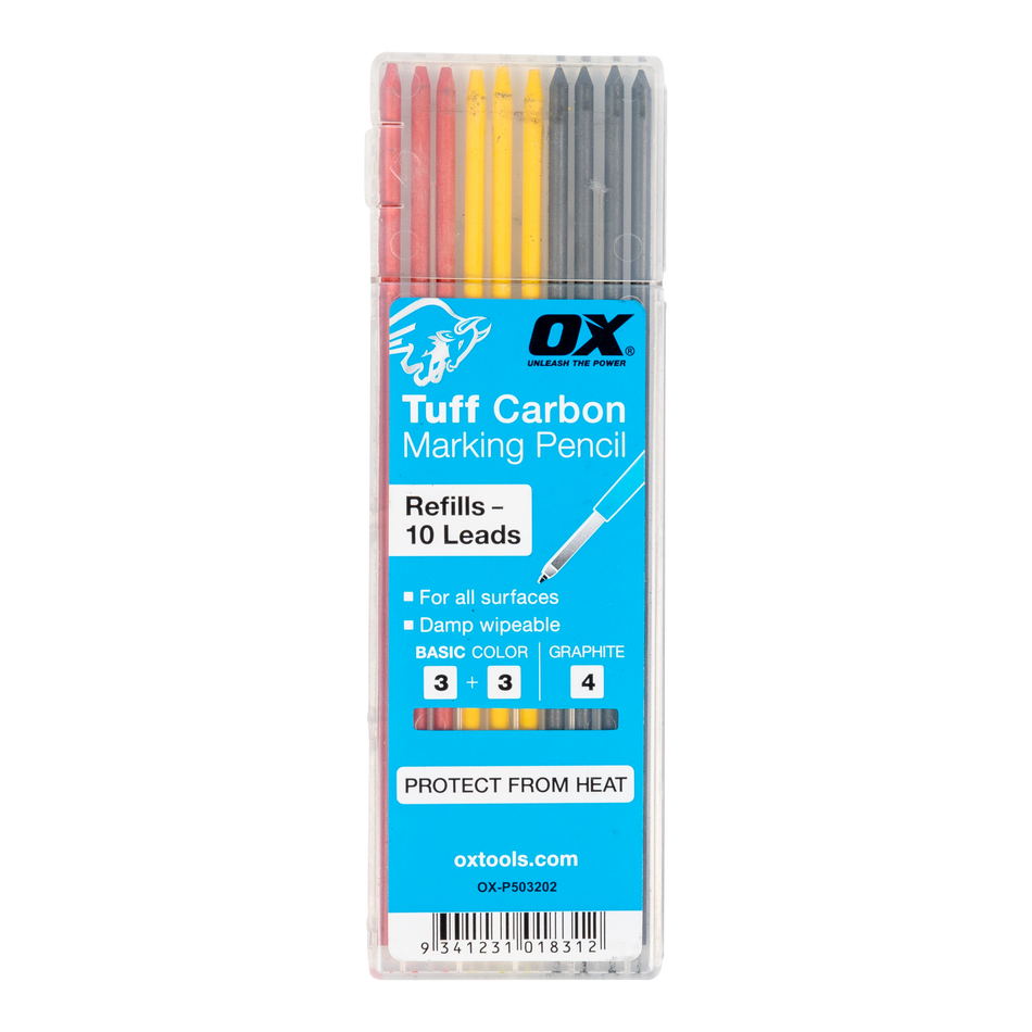 OX Tools OX-P503202 Pro Tuff Carbon Basic Colour & Graphite