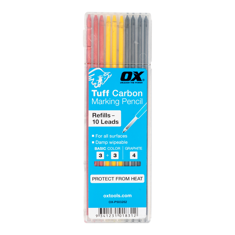 OX Tools OX-P503202 Pro Tuff Carbon Basic Colour & Graphite