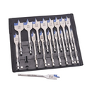 Irwin IW4041002 Speedbor Blue Groove 4x Flat Wood Drill Bit Set 17pc