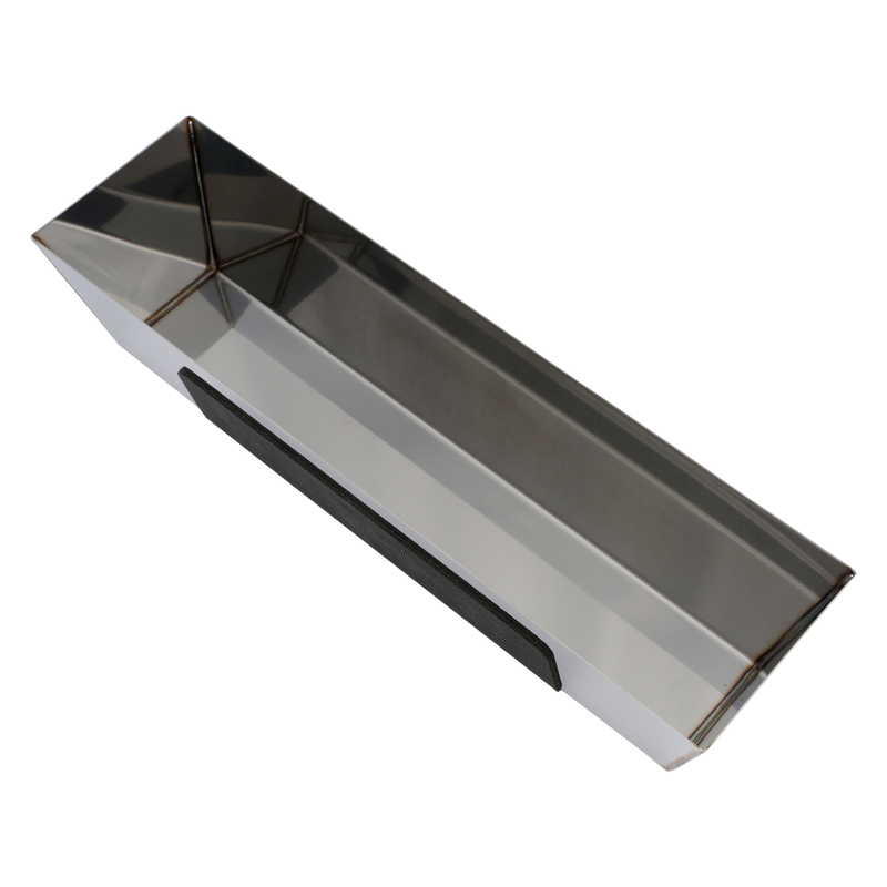 OX Tools OX-P530814 Pro Stainless Steel Plasterers Mud Pan - 14 in / 350mm