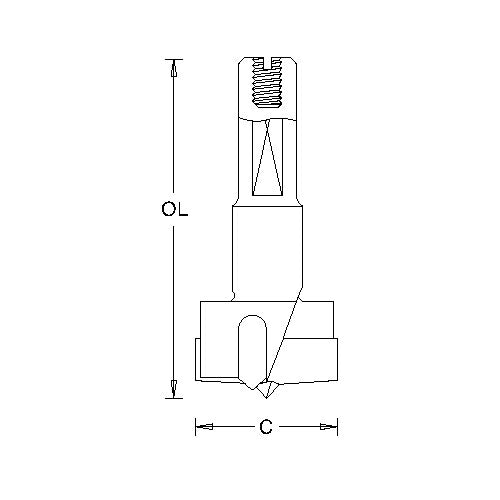 Trend Tools IT/2031167 203Bk Machine Bit 26Mm Diameter