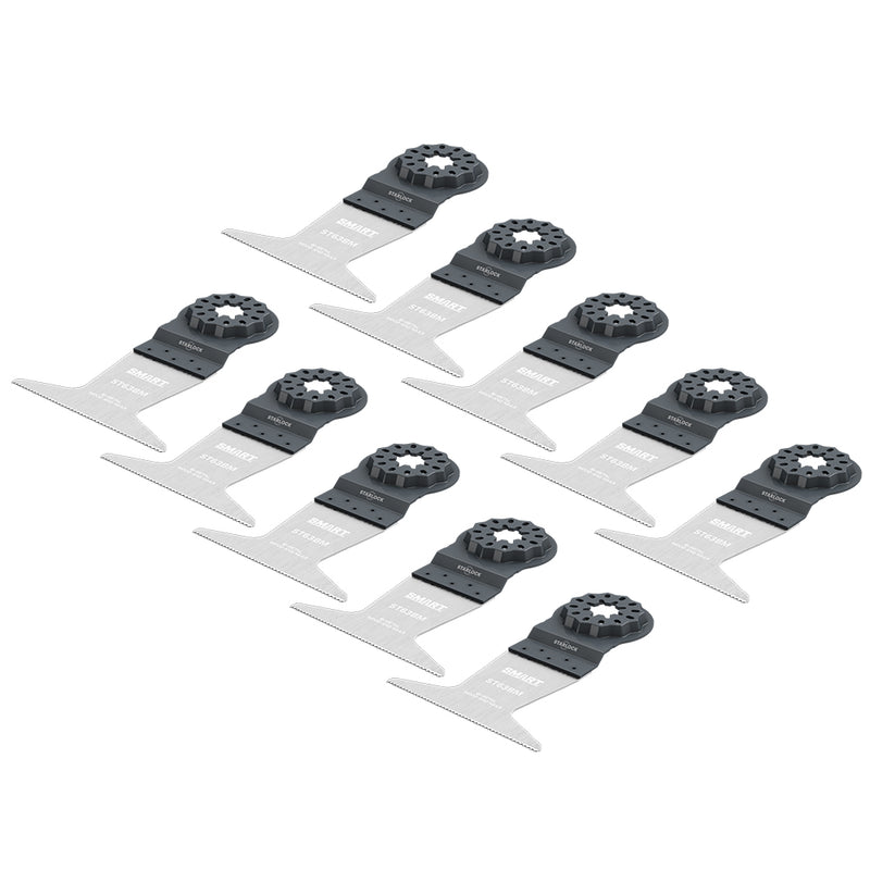 SMART ST63BM10 Starlock 63mm Bi-Metal Blade - 10 Blades
