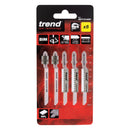 Trend Tools JB/T101AOF Bi-Metal Laminate Jigsaw Blade 76Mm, 5 Pack