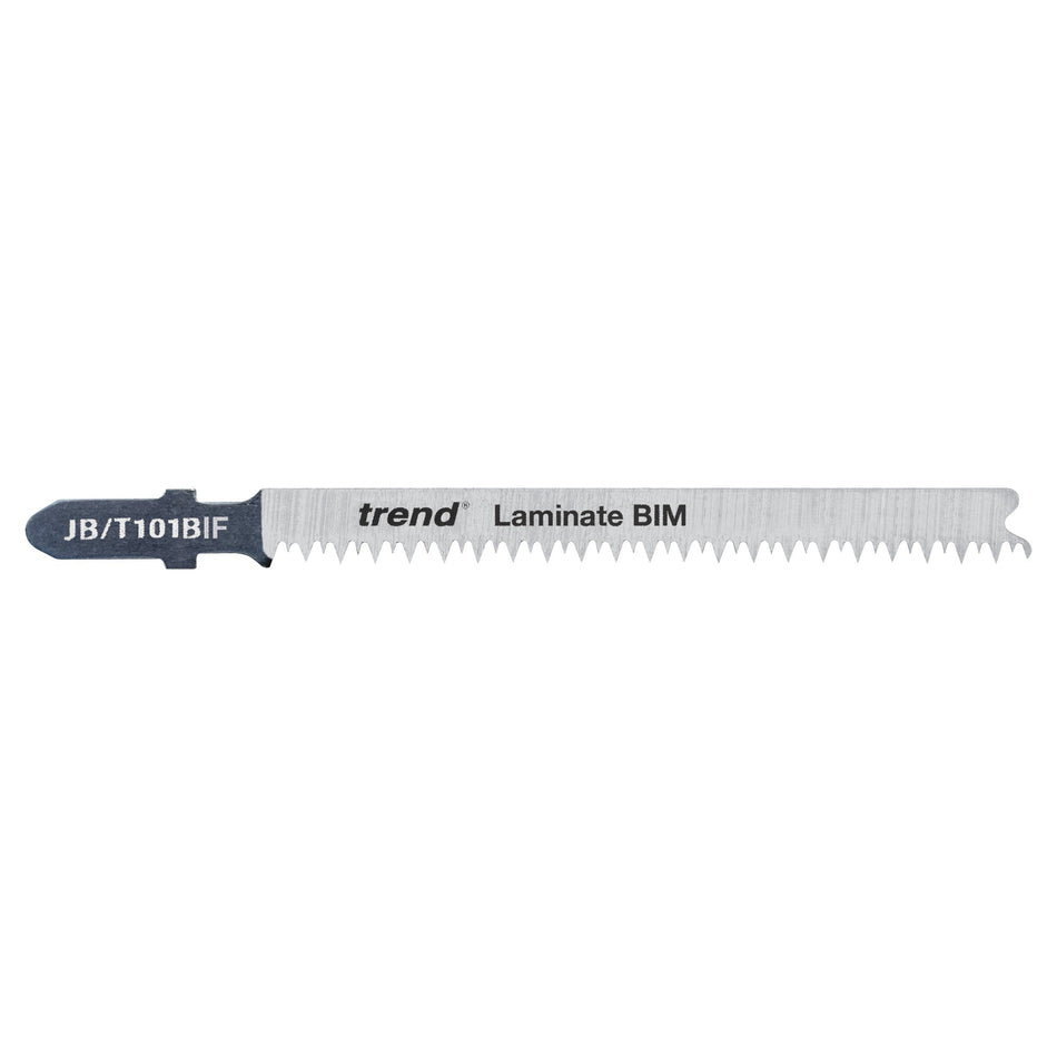 Trend Tools JB/T101BIF Bi-Metal Laminate Jigsaw Blade 100Mm, 5 Pack