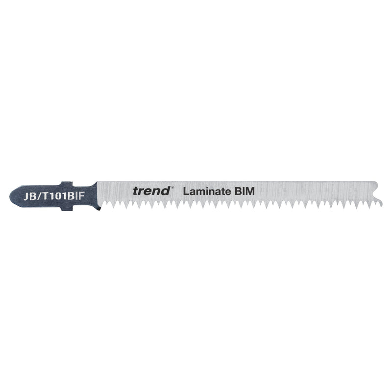 Trend Tools JB/T101BIF Bi-Metal Laminate Jigsaw Blade 100Mm, 5 Pack