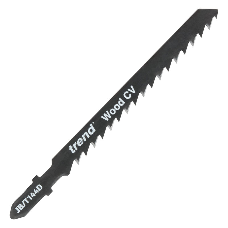 Trend Tools JB/T144D Jigsaw Blade 100X4.0Mm Cv Up-Cut 5 Pack