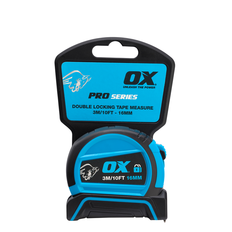 OX Tools OX-P505203 Pro Dual Auto Lock Tape Measure - 3m