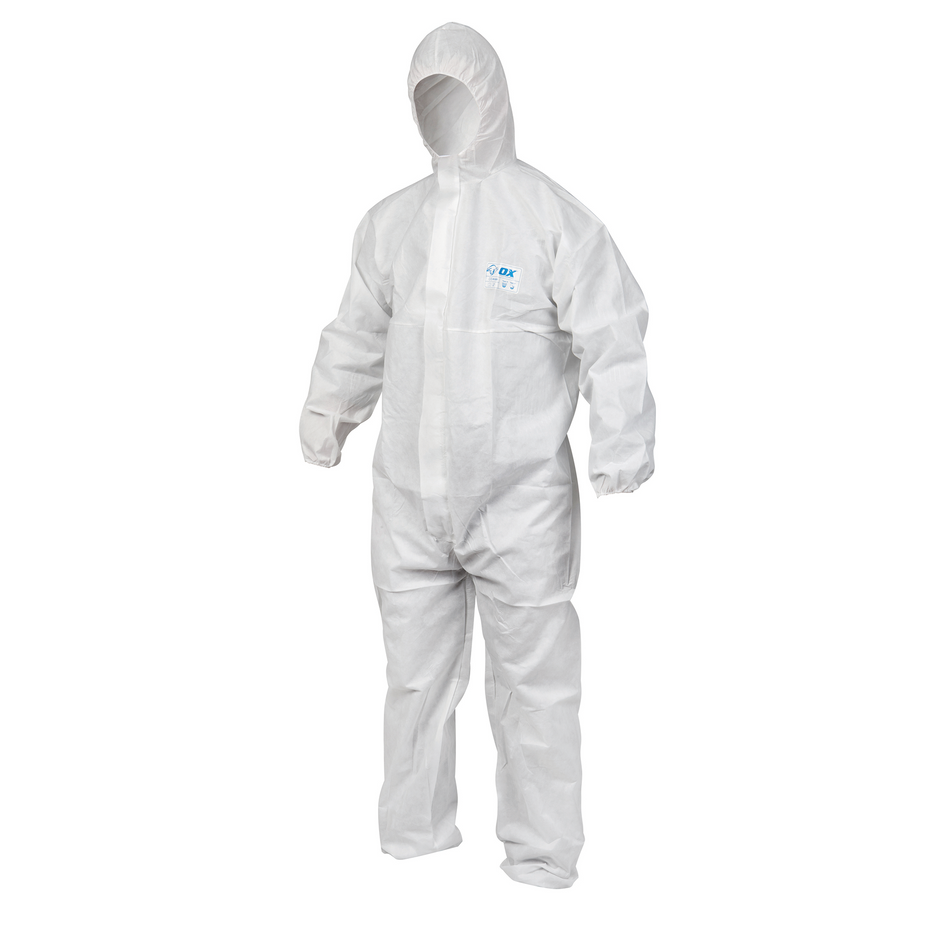 OX Tools OX-S243603 Type 5/6 Disposable Coverall - Size L