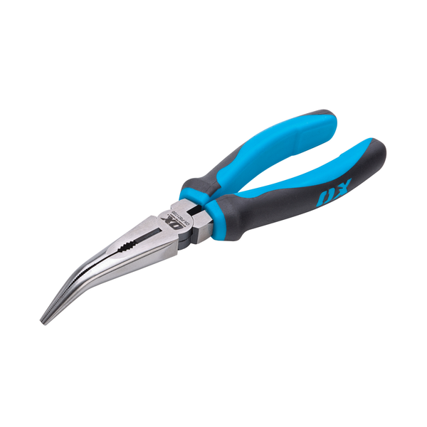 OX Tools OX-P321720 Pro Bent Long Nose Pliers - 200mm (8")