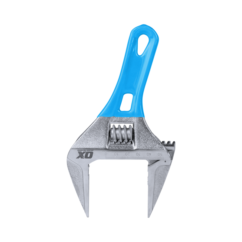 OX Tools OX-P560507 Pro Series Adjustable Stubby Wrench Extra Wide Jaw 7‚Äù (180mm)