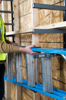 BORA PBR 006B  Wood Rack 6 Tier - Gray/Black