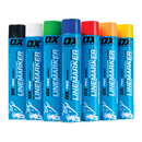 OX Tools OX-T022601 Yellow - Permanent Line Marker Spray 750ml Pack of 6