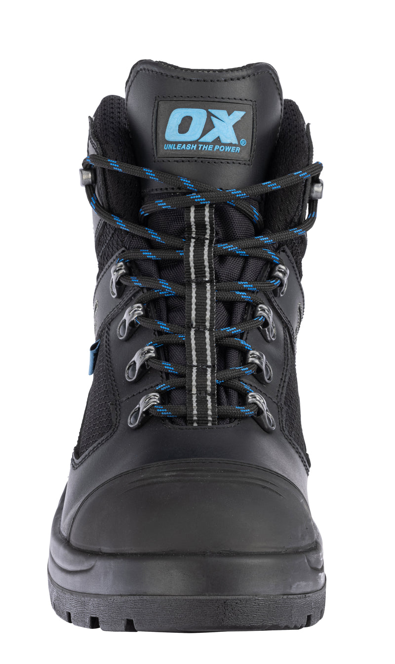 OX Safety S488806 Innovation Black Safety Boots - Size 6