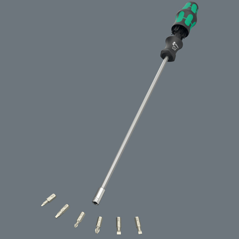 Wera 05051032001 Kraftform Kompakt 27 XL Universal Imperial Set 1, 7 pieces