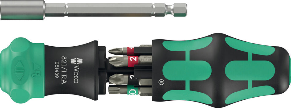 Wera 05051519001 Kraftform Kompakt 28 RA 1, 6pc