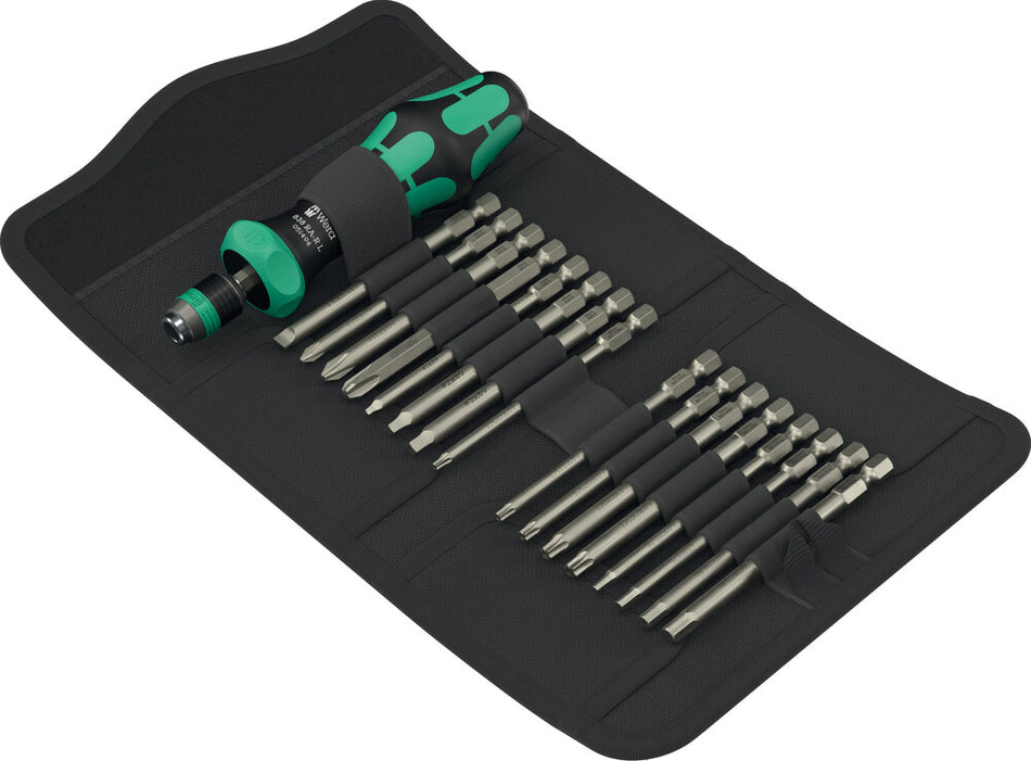 Wera 05051531001 Kraftform Kompakt 60 RA-R Imperial 1, 17pc