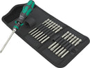 Wera 05051061001 Kraftform Kompakt 838 RA-R M Set 1, 15 pieces