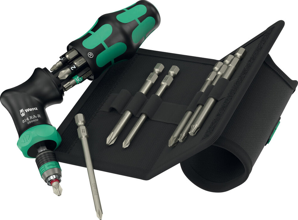 Wera 05051536001 Kraftform Kompakt Pistol RA-R 2, 13pc