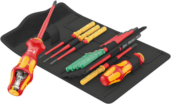 Wera 05006640001 Kraftform Kompakt Turbo i 1 Tool finder, 16 pieces