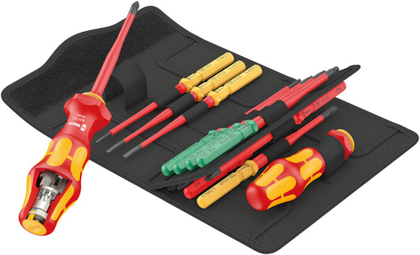 Wera 05006641001 Kraftform Kompakt Turbo i Imperial 1 Tool finder, 16 pieces