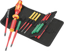 Wera 05006605001 Kraftform Kompakt VDE 15 Torque 1.2-3.0 Nm extra slim 1 Tool finder, 15 pieces