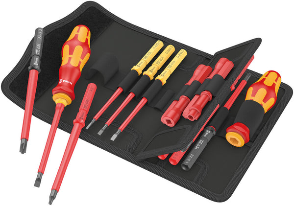 Wera 05006616001 Kraftform Kompakt VDE 18 Imperial 1 Tool finder, 18 pieces