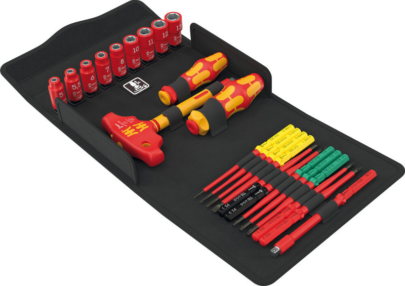 Wera 05006632001 Kraftform Kompakt VDE 24 Allrounder Set 1, 25pc