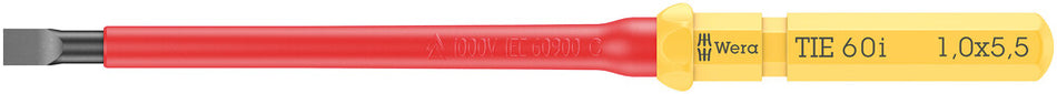 Wera 05006501001 Kraftform Kompakt VDE 60 i Take it easy, 0.5 x 3 x 157 mm