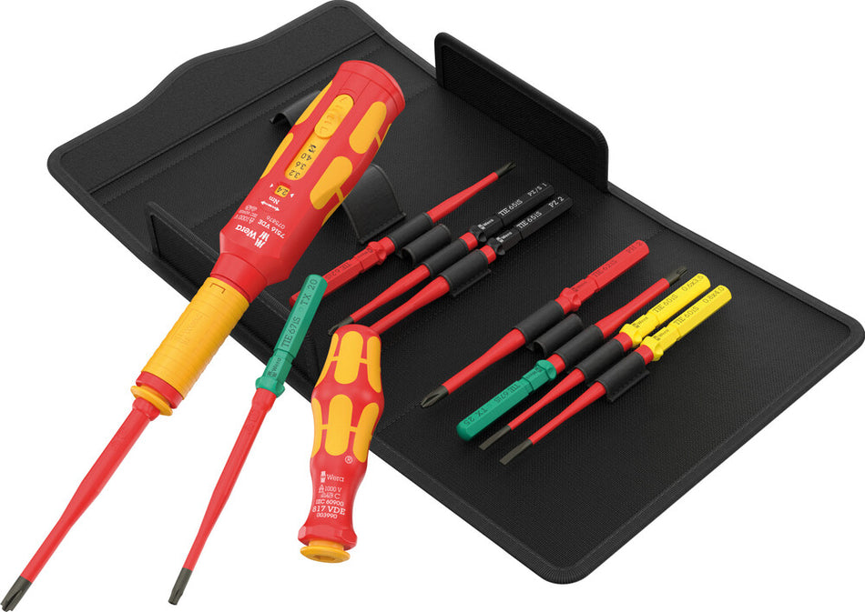 Wera Kraftform Kompakt VDE Safe-Torque Speed switch cabinet set  1, 11 pieces - 05006634001