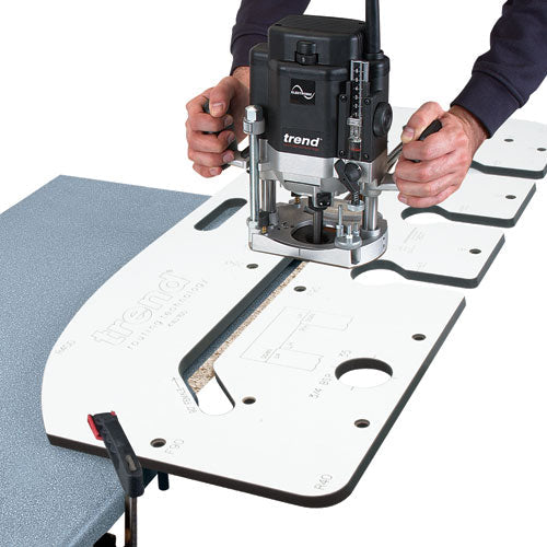 Trend Tools KWJ700 Trend Worktop Jig - Multi - Function Jig For Accurately Fitting Kitchen Worktops In 10 Different Widths From 250Mm To 700Mm Wide