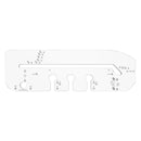 Trend Tools KWJ700/PRO 700Mm Professional Multi-Material Worktop Jig