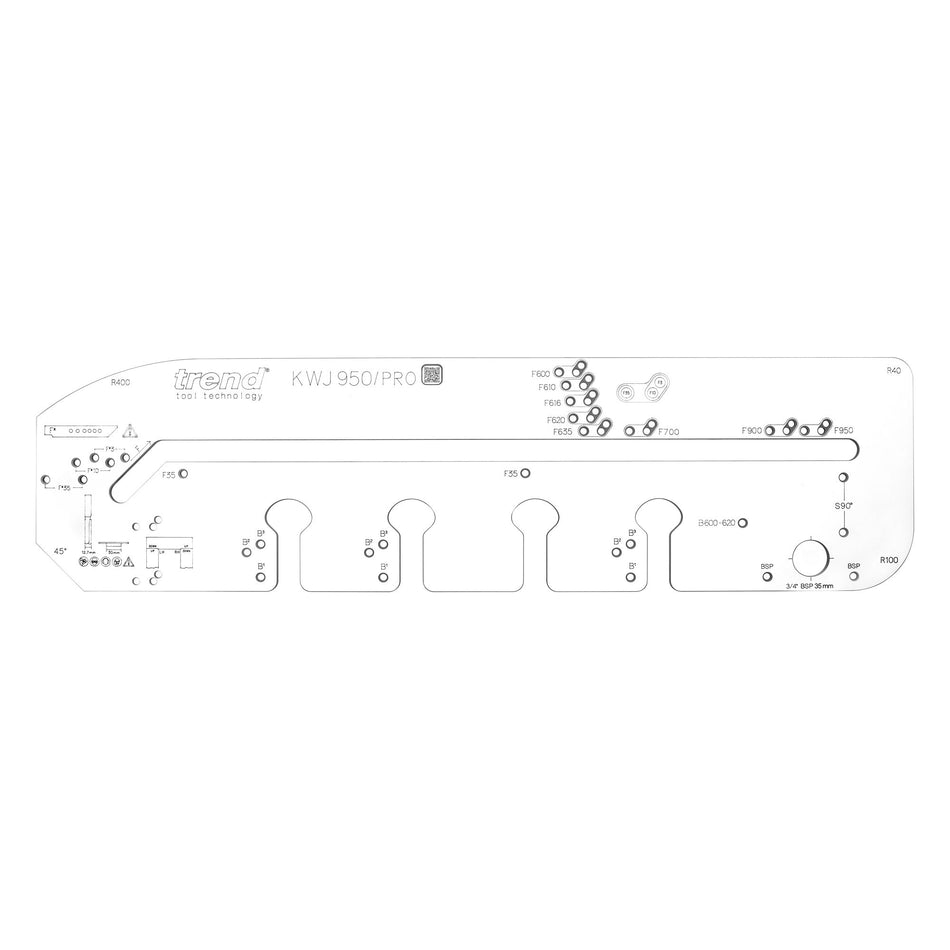 Trend Tools KWJ950/PRO 950Mm Professional Multi-Material Worktop Jig