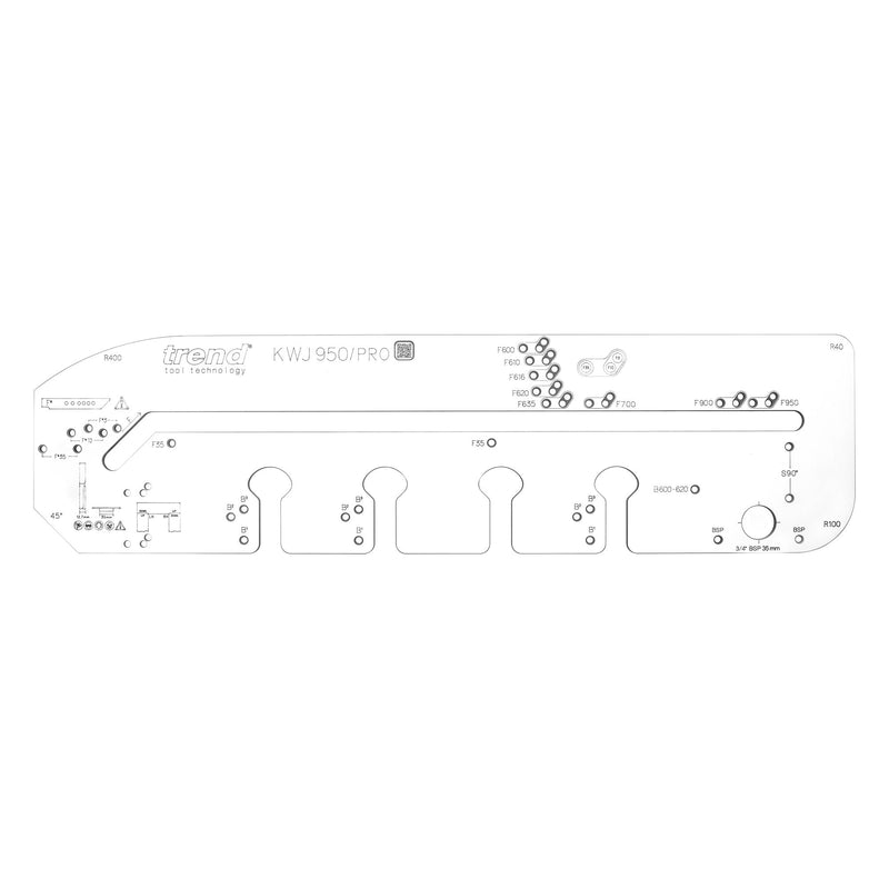Trend Tools KWJ950/PRO 950Mm Professional Multi-Material Worktop Jig