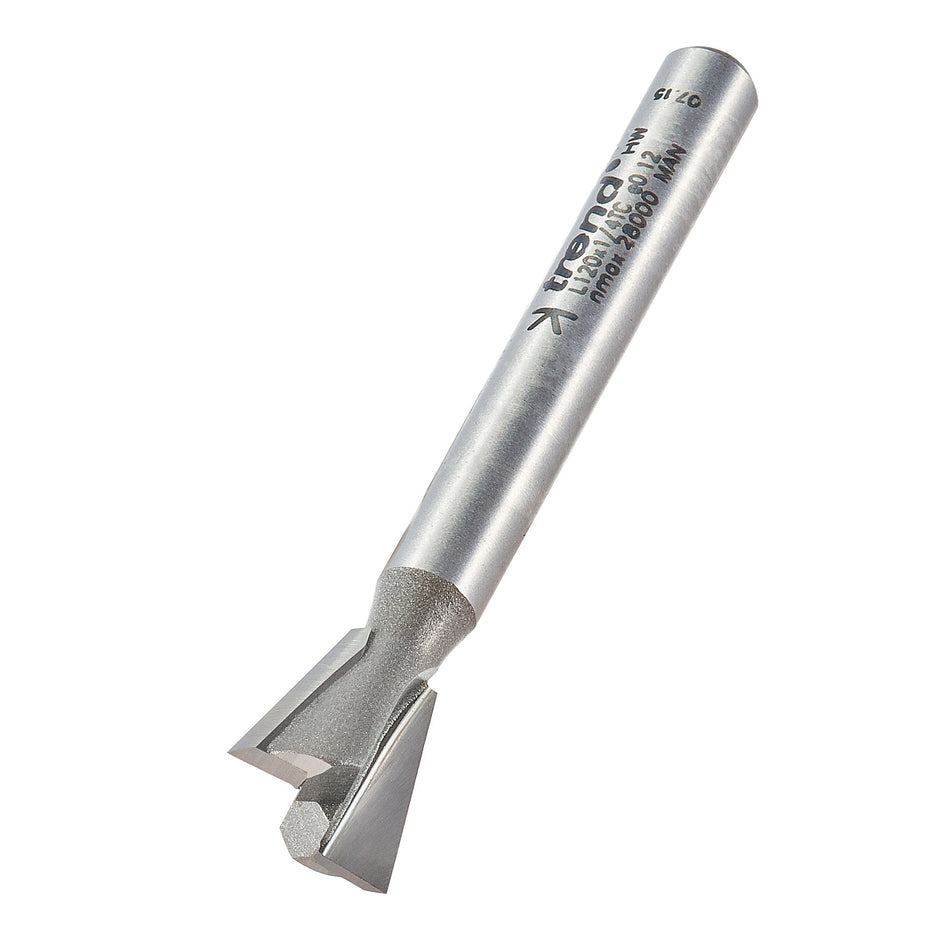 Trend Tools L120X1/4TC Leigh Dovetail Cutter 104 Degrees