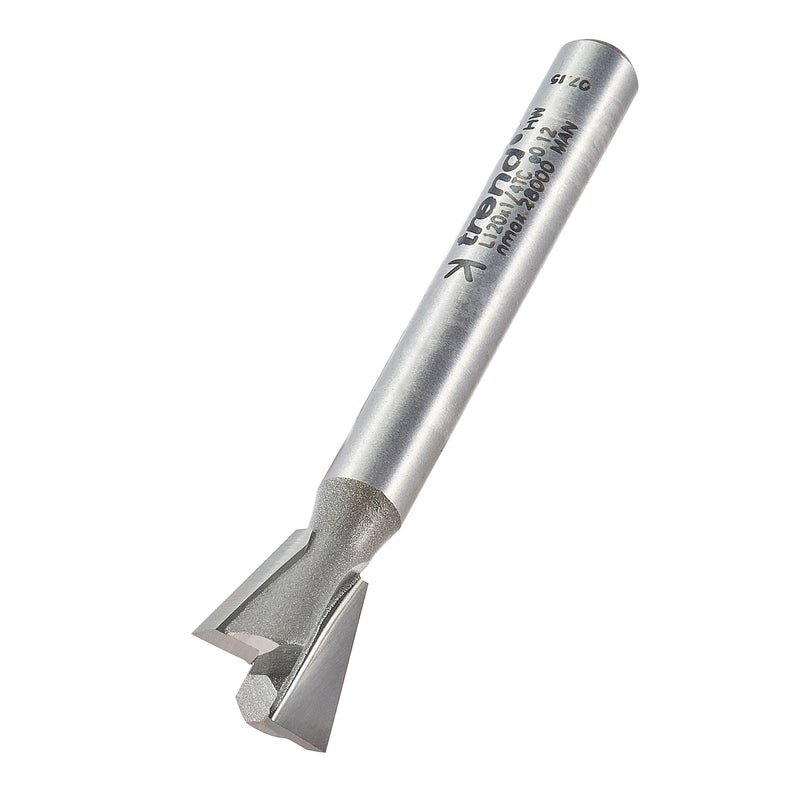 Trend Tools L120X1/4TC Leigh Dovetail Cutter 104 Degrees