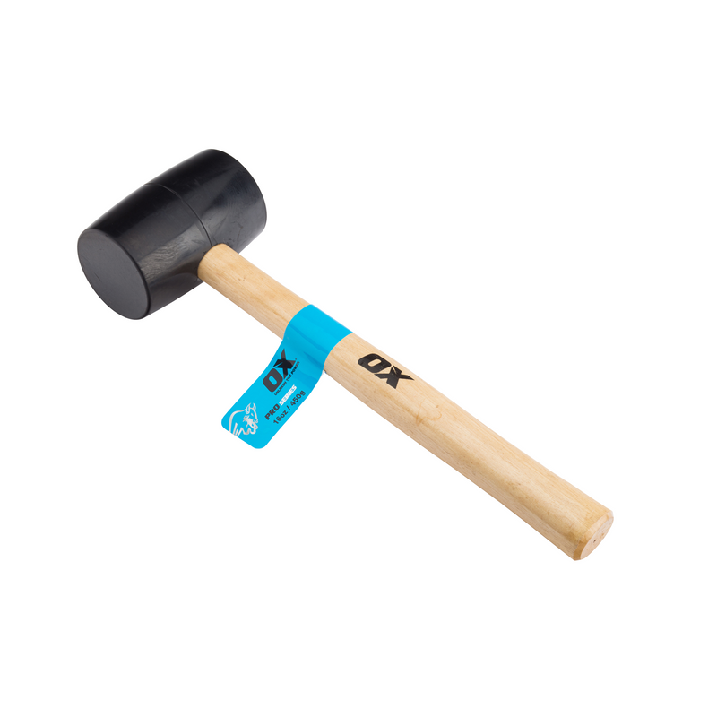 OX Tools OX-T081716 Trade Black Rubber Mallet - 16 oz