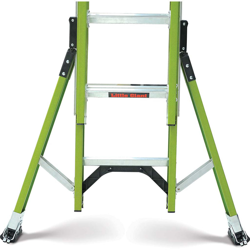 TB Davies Little Giant 2440406 HyperLite SumoStance Hi-Viz GRP Fibreglass Ladders