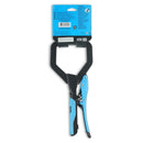 OX Hand Tools P204702 Auto Adjust 11-Inch C-Clamp - Gripped