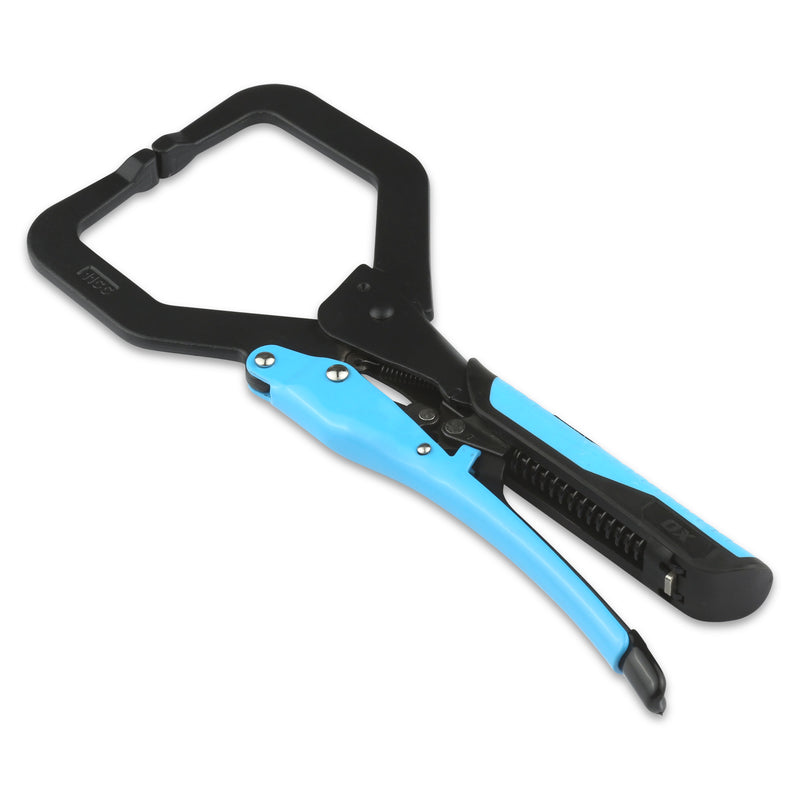 OX Hand Tools P204702 Auto Adjust 11-Inch C-Clamp - Gripped