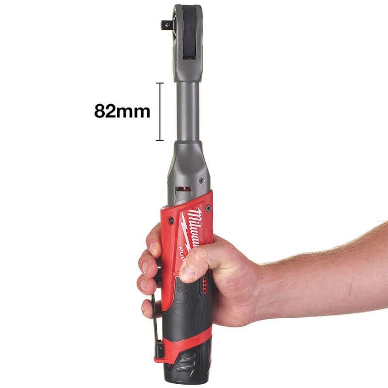 Milwaukee 4933471500 M12 FIR38LR-0 FUEL™ ⅜″ extended reach ratchet