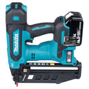 Makita DBN601RTJ 18v LXT Cordless Brushless Finishing Nailer Inc 2x 5.0Ah Batteries + 2x Boxes of Brad Nails F-33948 6 x 32 mm, 16GA 2000pc