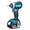 Makita DLX2180TJ Combo Kit LXT, 1x DHP484 18V Brushless Combi Drill, 1x DTD153 18V Brushless Impact Driver
