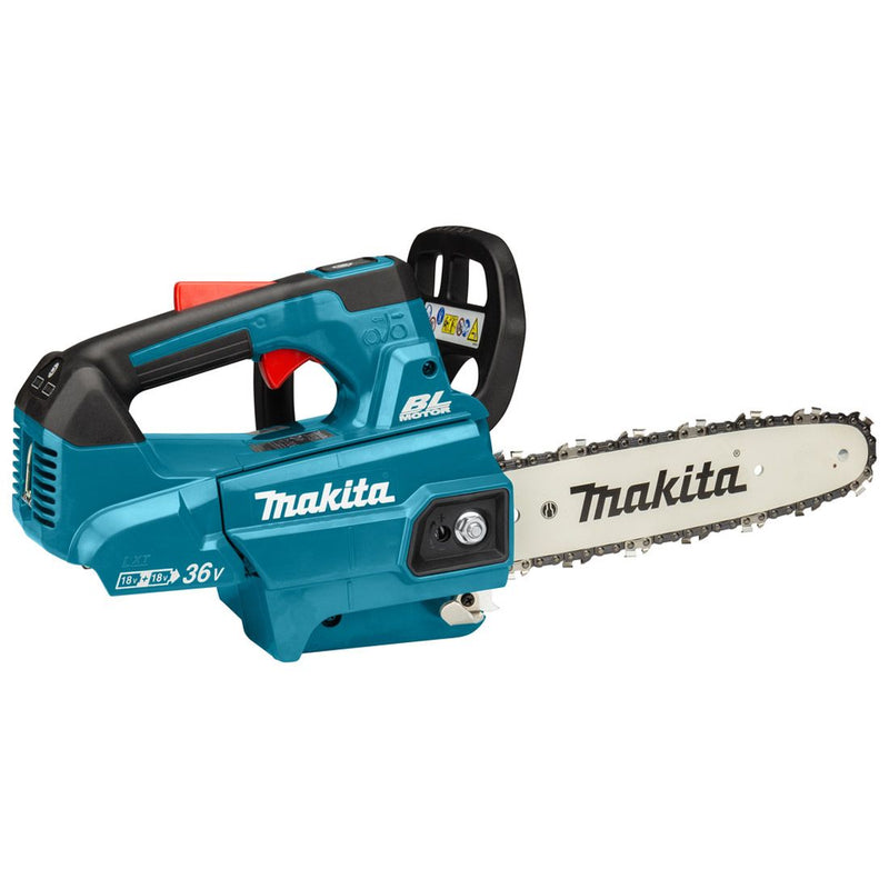 Makita DUC256Z Chainsaw LXT Handy brushless saw with a high chain speed for pruning and carving