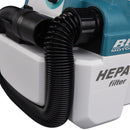 Makita DVC750LZ Dust Extractor LXT Compact brushless dry dust extractor for cleaning or use with a machine